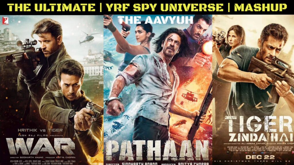 The Ultimate YRF Spy Universe Mashup | The Aavyuh | #pathaan #pathan